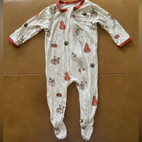 Kyte BABY Other - 💜$20 FLASH SALE💜 Kyte Viscose Bamboo Gourd Pumpkin Footie 3-6M